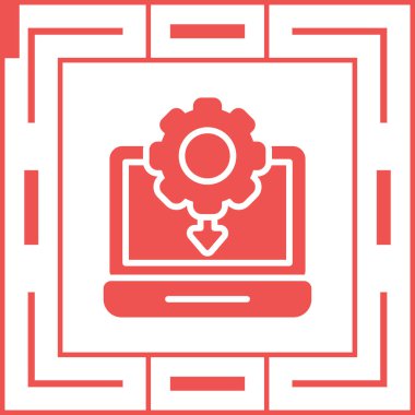 Modern b 'nin vektör illüstrasyonu eksik simgesi