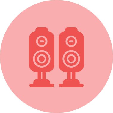 hoparlör vektör illüstrasyonu