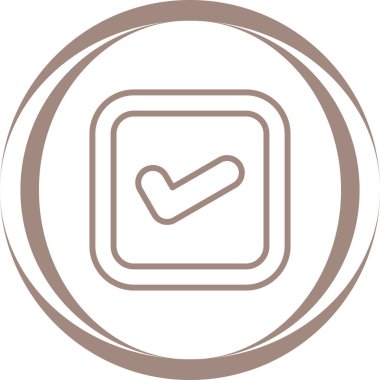 Bir işaretin vektör illüstrasyonu