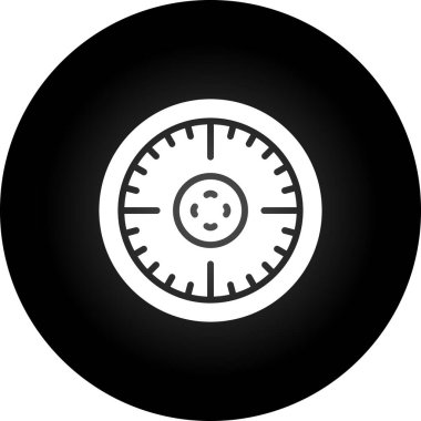 Pusula simgesi vektör resimlemesi