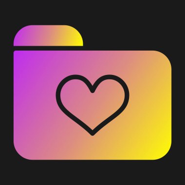 Renkli arka planda izole edilmiş siyah çizgi aşkı. Romantik gün. Düğün günü için tebrik kartı. kare düğmesi. vektör illüstrasyonu