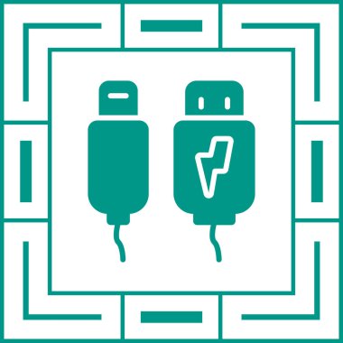 Bir simgenin vektör illüstrasyonu