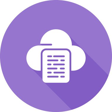 Bulut hesaplama. Web simgesi