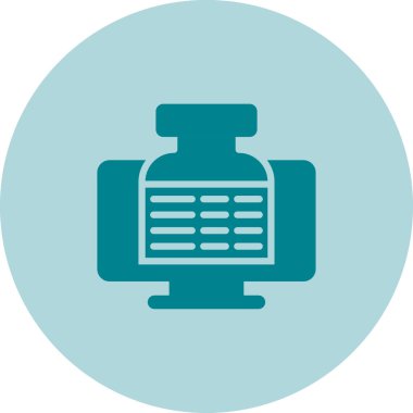 Bilgisayar web simge vektör çizim