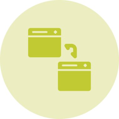 dizin web simgesi basit vektör illüstrasyonu