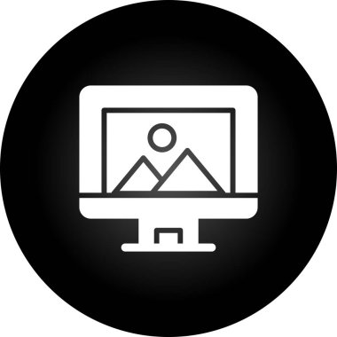 seo modern simgesinin vektör illüstrasyonu