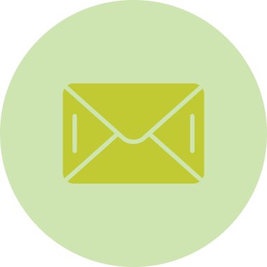 E- posta simgesi vektör illüstrasyonu