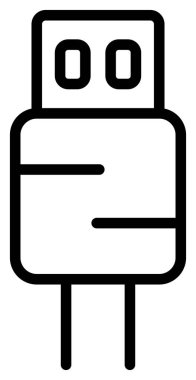 Vektör illüstrasyonu, basit simge