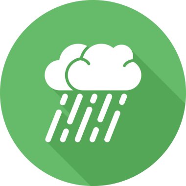 Yağmur bulutu. hava konsepti