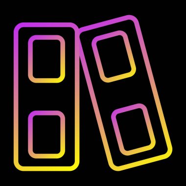 Parlayan neon hattı müzik eşitleyici simgesi siyah arkaplanda izole edildi. ses dalgası. Ses eşitleyici teknolojisi, panel konsolu, müzikal müzik. Renkli