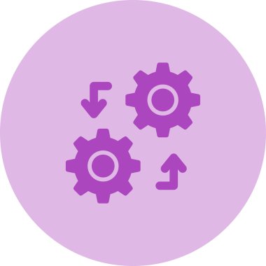 Ayarlama. Web simgesi basit illüstrasyon