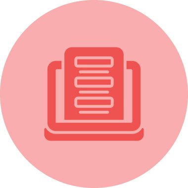 Kitabın vektör modern simgesi