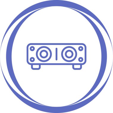 Modern b 'nin vektör illüstrasyonu simge müziğinden yoksun