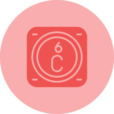 karbon kimyasal element simgesi, basit satır biçimi