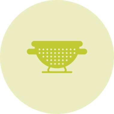 Ot pişiriyorum. Basit illüstrasyon