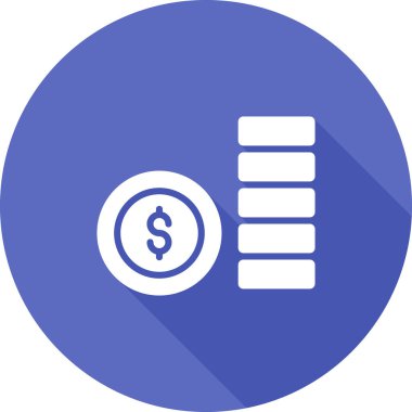 Dolar simgesi vektör illüstrasyonu