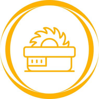 Kek. Web simgesi basit tasarım