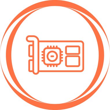 Modern simgenin vektör illüstrasyonu