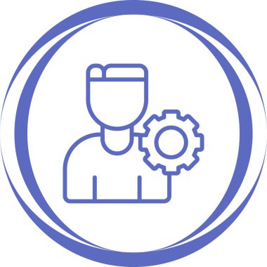 Seo simgesinin vektör illüstrasyonu