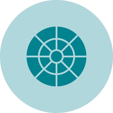 Eşsiz Güneş Vektörü Kabartma Simgesi