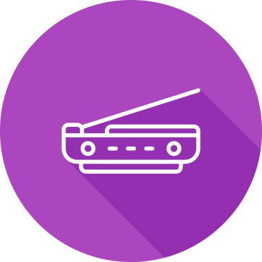 Anten. Web simgesi basit illüstrasyon