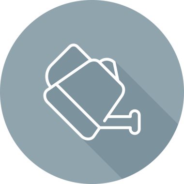 Gaz sobasının vektör illüstrasyonu