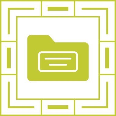 Modern bir simgenin vektör illüstrasyonu