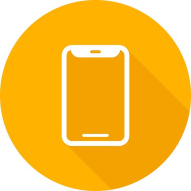 Telefon simgesi vektör illüstrasyonu