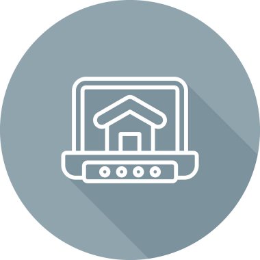 Modern simgenin vektör illüstrasyonu