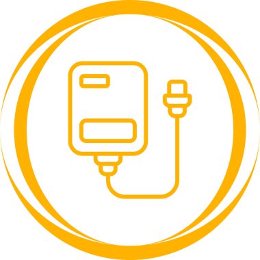 Modern b 'nin vektör illüstrasyonu eksik simgesi