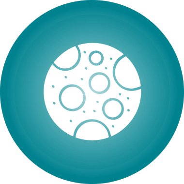 Mavi top simgesinin gösterimi.