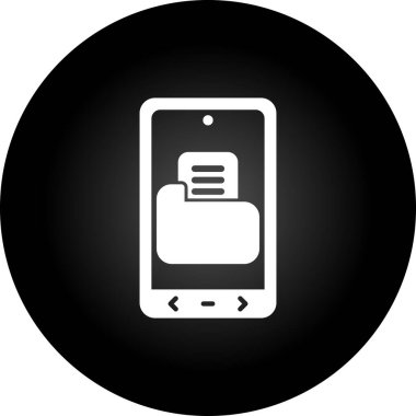 Uygulama modern simgesinin vektör illüstrasyonu