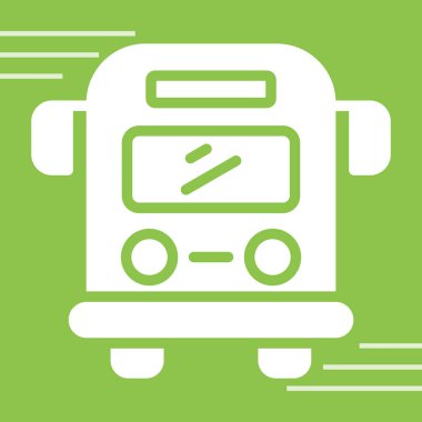 radyo vektör simgesi. biçim düz sembol, beyaz renk, yuvarlak açılar, yeşil arkaplan