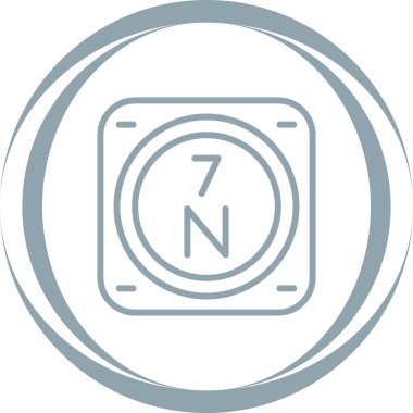 Modern b 'nin vektör illüstrasyonu eksik simgesi