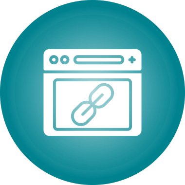 Mutfak ağ simgesi vektör illüstrasyonu