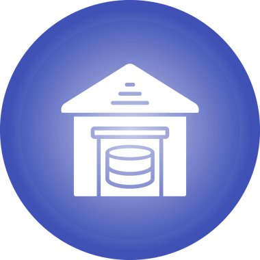 Benzersiz ev vektör simgesi