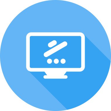 bilgisayar ekranı vektör simgesi