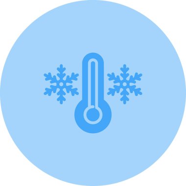 termometre simgesi vektör illüstrasyonu