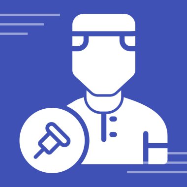 Doktor Simge vektör illüstrasyonu