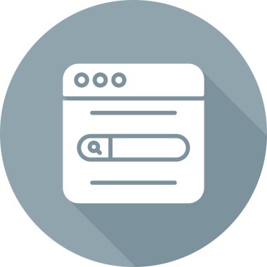 tarayıcı pencere vektör simgesi