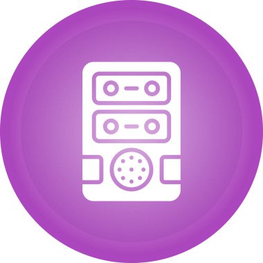 Radyo simgesinin vektör illüstrasyonu