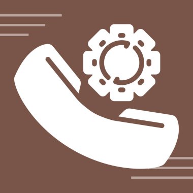 Telefon çağrı ikonu. düz dizayn biçimi 10