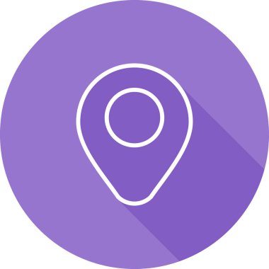 pin simgesinin vektör illüstrasyonu