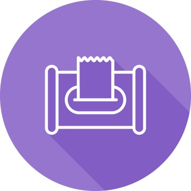 Kanepe. Web simgesi basit illüstrasyon