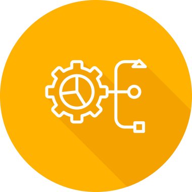 Ayarlama. Web simgesi basit illüstrasyon