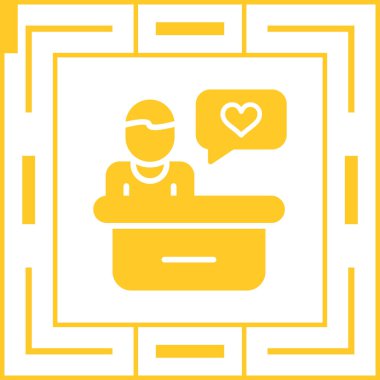 tıbbi bakım ikonu vektör illüstrasyonu