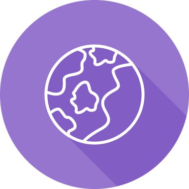 toprak simgesi vektör illüstrasyonu