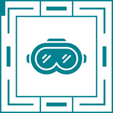 maske simgesi, vektör resimleme