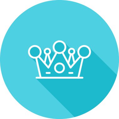 Arka planda izole edilmiş basit moda simgesi.