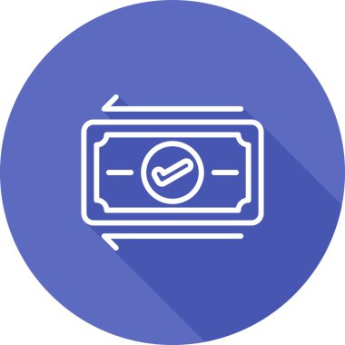 Övgü. Web simgesi basit illüstrasyon